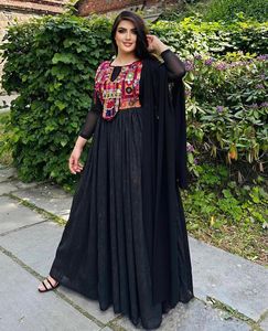 ชุดเดรส kuchi ชนเผ่าวินเทจสไตล์อัฟกานิสถาน/ปากีสถานชุดปาร์ตี้ kuchi แบบดั้งเดิมหลากสีชุดเดรส4018โคจิ - Product Image 2