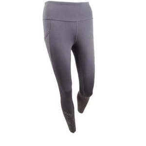 Leggings Sportivi da Donna Ideology Blu a Vita Alta con Fori Perforati Traspiranti, Taglia Large, ODM - Product Image 1