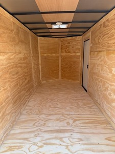 Clean modern look 6x12 Enclosed <b>Cargo</b> <b>Trailer</b> For Sale - Product Image 4