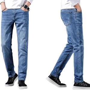 Nuevos Jeans de Mezclilla Personalizados de Moda, Calidad Premium, 100% Algodón, Corte Recto, Transpirables y de Secado Rápido para Hombre - Product Image 6