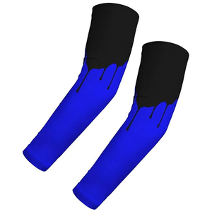 Factory Direct Custom Printed Breathable <b>Compression</b> Durable Spandex/Polyester Unisex Cycling <b>Arm</b> <b>Sleeves</b> Hot Sale Set - Product Image 2