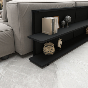 หรูหรา MELA โซฟาโต๊ะด้านหลัง Anthracite อเนกประสงค์ตกแต่งโต๊ะกาแฟตกแต่งตู้หนังสือ Elegance ห้องนั่งเล่นเฟอร์นิเจอร์ - Product Image 4