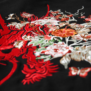 เสื้อฮู้ดดี้ผู้ชายผ้าฝ้าย 100% แบบถัก น้ำหนัก 280 กรัม ระบายอากาศได้ดี เหมาะสำหรับฤดูใบไม้ร่วง  งานปักลายแบบพัคกีสถาน  รุ่นใหม่ล่าสุด  มีกระเป๋า - Product Image 2