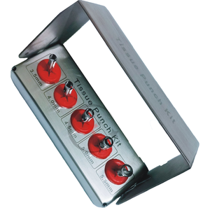 Kit de punzón de tejido Dental de precisión Kit de punzón de tejido de implante Dental de acero Instrumentos dentales para muestreo de tejido - Product Image 2