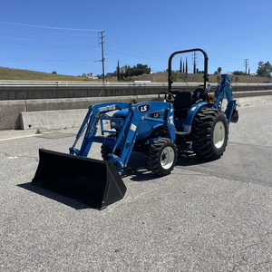 LS MT225HE รถแทรกเตอร์ขนาดกะทัดรัดพร้อมถังด้านหน้าและรถแบคโฮ - Product Image 1