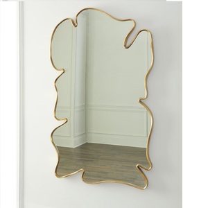 Diseño de licencia Diseño de decoración del hogar Espejo de pared interior Decoración clásica y moderna Espejo Múltiples diseños de acabado - Product Image 6