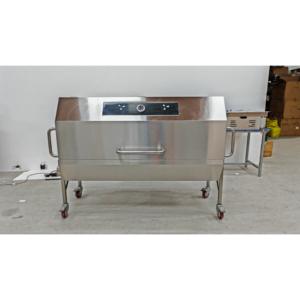 Grill en acier inoxydable, rôtissoire, barbecue, rôtissoire au charbon de bois, machine à rôtir le porc pour les fêtes - Product Image 1