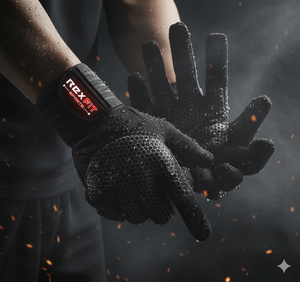 ถุงมือออกกำลังกาย RexFit |   ถุงมือฝึกซ้อมน้ำหนักที่ระบายอากาศได้ดีพร้อมการรองรับการยึดเกาะแบบเต็มรูปแบบสำหรับการออกกำลังกายและออกกำลังกาย - Product Image 2