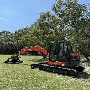 Compre maquinaria de construcción de ingeniería usada Kubota excavadora pequeña usada Kubota U55 excavadora de 5 toneladas - Product Image 3