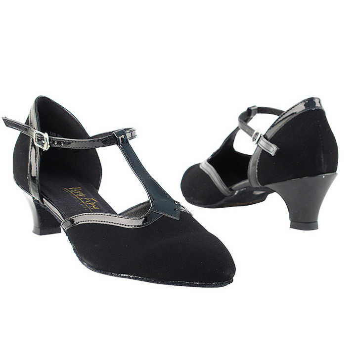 Model 9627 Very Fine Latin Dance Shoes Soft Ballet & Ballroom Salsa Shoes with Rubber & PU Insoles