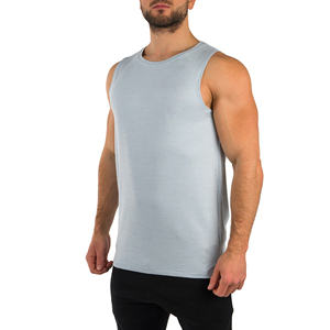 Débardeur de sport décontracté pour homme, sur mesure, de haute qualité, OEM, vente en gros, séchage rapide, respirant, écologique, pour la gym - Product Image 1