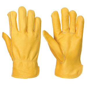 Guantes de trabajo de color personalizados hechos en fábrica Guantes de trabajo de seguridad hechos de cuero antideslizantes de alta calidad superventas - Product Image 6