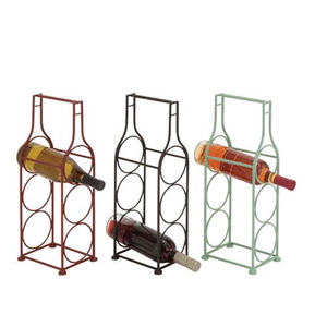 <b>Metal</b> <b>Wine</b> <b>Rack</b> Floor Stand Storage - Product Image 4