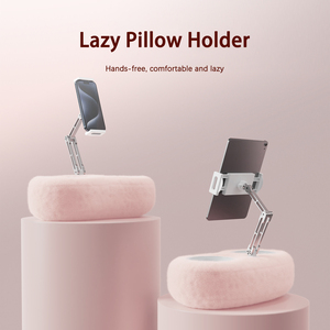 Soporte Ajustable para Tablet con Brazo de Aluminio, Soporte para iPad con Dos Tazones para Refrigerios, Rotación de <span class=keywords><strong>360</strong></span> Grados °   Clip giratorio para Kindle, teléfono de 4,7-13 pulgadas - Product Image 6
