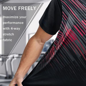 T-shirt pour homme, fabricant professionnel, couture de haute qualité, couleurs personnalisées, coton doux et respirant de qualité supérieure - Product Image 3