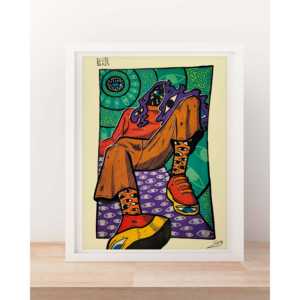 Impresión Artística de Soyu, Decoración de Pared con Diseño de Zapatillas Deportivas - Product Image 1