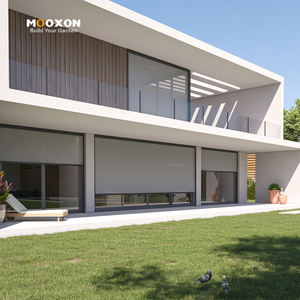 Stores verticales d'<span class=keywords><strong>extérieur</strong></span> de haute qualité, motorisées électriques, écologiques, imperméables, coupe-vent, résistantes aux UV, occultantes pour patio - Product Image 4