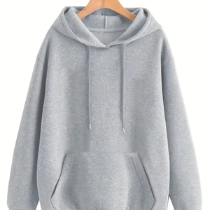 Jersey de invierno de calidad superior para hombre Sudadera con capucha de lana Diseño de nuevo estilo con patrón de impresión Básicos ligeros, mezcla de algodón - Product Image 1