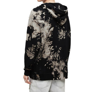 Sweat à capuche vintage pour homme, 100% coton, 300 GSM, poids lourd, effet vieilli, délavé à l'acide, imperméable, coupe-vent, respirant - Product Image 5