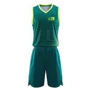 Logotipo personalizado Uniforme de baloncesto Diseño personalizado Ligero Cómodo Uniforme de baloncesto - Product Image 1