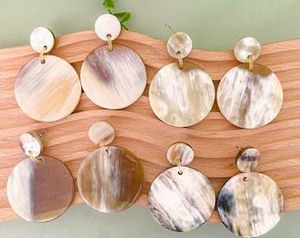 HF Crafts pendientes de cuerno de búfalo para mujer hechos a mano pulidos India moda bisutería precio barato estilo de amor ecológico - Product Image 5