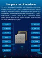 Placa Base Mini ITX para PC - CPU Cortex-A78, GPU Mali-G57, UFS3.1/eMMC5.1 y LPDDR4X/LPDDR5, Wi-Fi 6, BT 5.0, Chapado en Oro