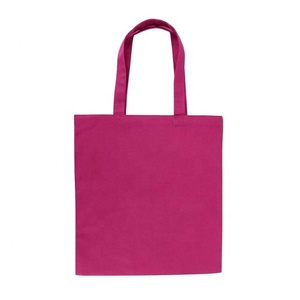 Hot Sale OEM Service Solid Colour Eco Friendly Cheap <b>Large</b> Capacity Simple Retro Cotton With Custom Printed Logo <b>Canvas</b> Tote Bag - Product Image 1