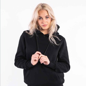 Sudaderas con capucha de invierno para mujer de alta calidad, Material polar de gran tamaño, logotipo personalizado bordado, peso pesado, manga larga, suave y cálido - Product Image 3