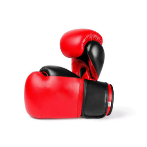 Guantes de boxeo para hombre de Pakistán 2025, tela de cuero cómoda y transpirable, tamaños de 6oz a 16oz, patrón impreso para gimnasios - Product Image 5