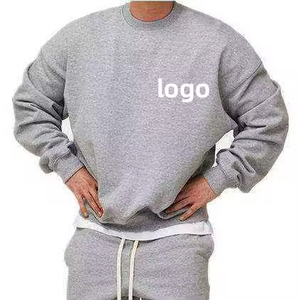 Custom <b>Pullover</b> SweatSuits for <b>Men</b> Customized Workout Sports Jogging TrackSuits Blank Jogging Suits - Product Image 5