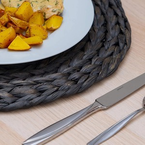 Napperons Jacinthe D'eau Tressé À La Main Tissé Produits Écologiques Fabriqués au Vietnam Décoration De Table Napperon Tissé En Gros - Product Image 3