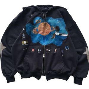 เสื้อมีฮู้ดของผู้ชายผ้าฝ้าย100% กำหนดเองสำหรับฤดูหนาว - Product Image 1