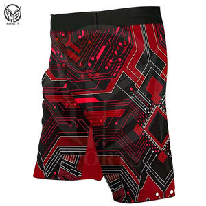 Diseña tus Propios Shorts Deportivos MMA, Cintura Elástica, Secado Rápido, Transpirables, Colores Personalizados, Logotipo, Alta Calidad - Product Image 2