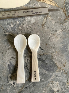 Cuchara de Caviar de Vietnam, cuchara de concha, cubiertos de nácar, logotipo láser personalizado, venta al por mayor natural, exquisito nácar de lujo - Product Image 5