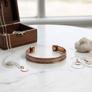 Productos Más Vendidos, Elegante Brazalete Abierto para Mujer, Latón Plateado, Diseño Personalizado con Grabado, Joyería en Venta - Product Image 5