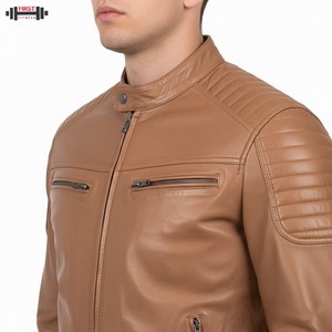 Blouson d'hiver bomber en velours côtelé noir brillant, coupe ajustée, nylon/coton, grande taille, fermeture éclair des deux côtés, finition personnalisée, nouveau design 2025 - Product Image 4