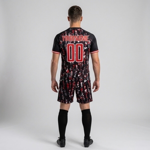 Custom Logo <b>Soccer</b> Uniform Set Sublimation Football Jersey Breathable Quick Dry Team Training Kits Men's Youth High Quality - Product Image 4