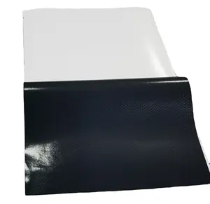 Media cetak, bahan iklan PVC polimer tinggi, dengan tekstur knalpot