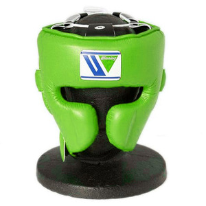 Équipement de protection en cuir synthétique respirant personnalisable de haute qualité Garde-tête de boxe - Product Image 1