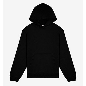 Bella Canvas <b>Black</b> Custom Solid <b>Hoodie</b> Oversized 100% Cotton <b>Zip</b> up French Terry <b>Hoodie</b> Men Casual Hoodies Manufacturer - Product Image 4