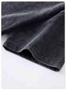 T-shirt femme en coton | coupe oversize couleur unie texture douce manches standard idéal pour les activités quotidiennes - Product Image 2