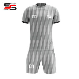 Wholesale 2025 Full Soccer <b>Kits</b> Men's Clothing Custom Club Jersey Soccer Football With Logo Sublimation Retro Soccer Uniform - Product Image 1