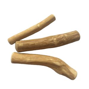 Perro de madera Chew Bone Safe Juguete de madera natural para mascotas y cachorros - Product Image 2