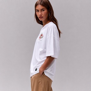 T-shirt d'été décontracté en coton tricoté épais 280g, col rond, manches courtes, grande taille, haute qualité, écologique, respirant et séchage rapide - Product Image 2