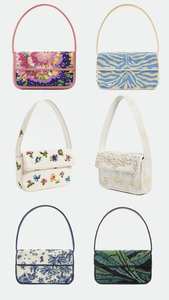 Sac à main fait main avec des perles cousues et une sangle renforcée - Product Image 2