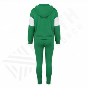 Conjunto Deportivo de Dos Piezas para Mujer, Chaqueta y Pantalones, Diseño Personalizado, Ropa Deportiva Informal al por Mayor, Ropa Deportiva para Gimnasio, Color Personalizado - Product Image 4