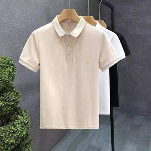 Polo de manga corta con solapa personalizado OEM para hombre, camisa informal de verano 2024, camisa transpirable de moda sencilla de manga corta de alta calidad - Product Image 3