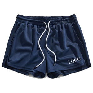 2025 nouveau short de course d'entraînement pour l'été pour les sports et le Fitness Nylon imprimé logo Shorts pour hommes maillot de bain à collectionner - Product Image 2