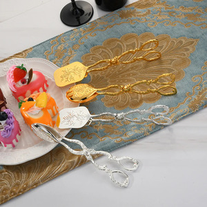 Pinzas para freír alimentos, utensilios de cocina, abrazadera para parrilla de barbacoa y ensalada, pinzas de cocina de acero inoxidable - Product Image 3