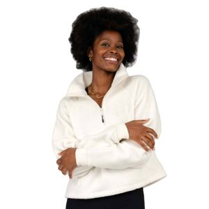 Qualité supérieure Prix abordable Sweat à capuche uni pour femme avec options de personnalisation Sweat à col roulé avec fermeture éclair - Product Image 1